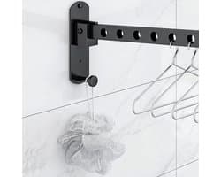 Equivera Wanddroogrek - Wanddroogrek Inklapbaar - Droogrek - Wand Droogrek - Wasrek Hangend - Schuifbaar