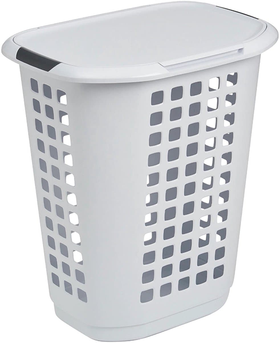 Ezystorage Kunststof wasmand - Wit - 63 liter — afbeelding 1