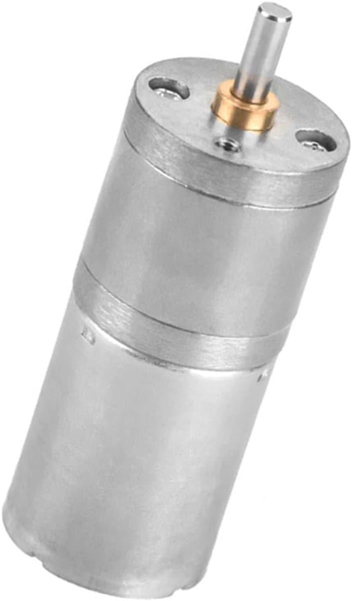 370 Geared Motor 25Mm 12V Motor 500Rpm 1Pcs Dc 12V 25Ga 370 Lage Snelheid Metal Gear Motor Voor Elektronisch Slot (12V 500Rpm) (12V 5 RPM) — afbeelding 1