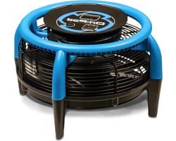Vloerdroger - Tapijtdroger Ventilator - Snel Drogen - 360-graden Luchtstroom - 38.6 cm - Grijs