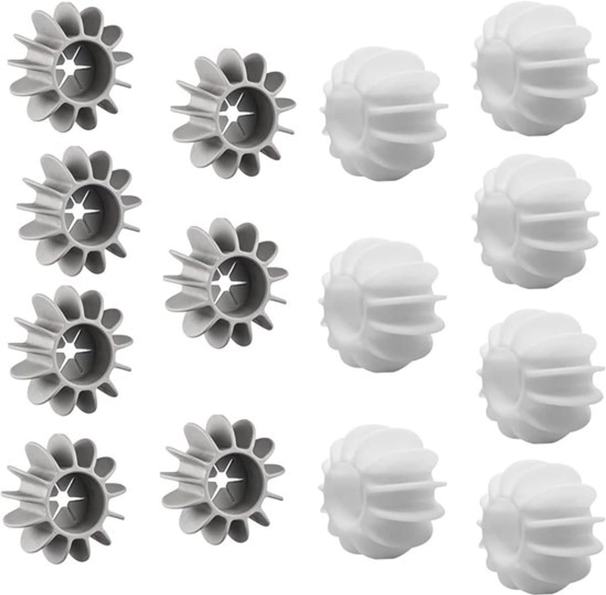 Wasdrogerballen, 14 stuks, anti-rimpel effect, wasballen voor kreukvrije kledingreiniging. — afbeelding 1
