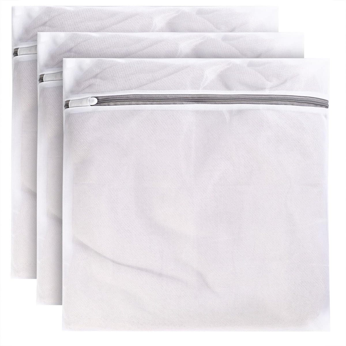 Wasnetten voor wasmachines, waszakken, wasnetten met ritssluiting, waszak voor wasmachines, blouses, beha's, ondergoed, beddengoed, jassen, textiel, 50 x 60 cm — afbeelding 1