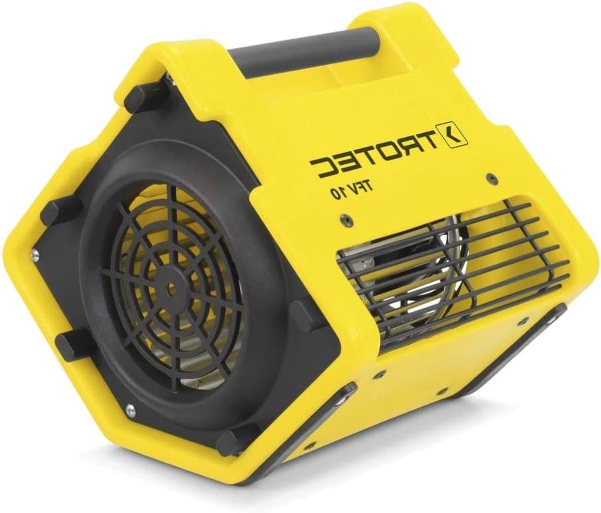 Turboventilator - Krachtige Ventilator - Vloeren Drogen - Hoge Doorvoer - 24x24x76 cm - Zwart — afbeelding 1