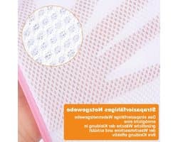 Set van 3 Wasnetten voor Bh's en Ondergoed, Herbruikbare Waszakken met Verborgen Rits, 18 x 20 cm, Ideaal voor Wassen in de Wasmachine, Beschermt Kleding en Voorkomt Verlies