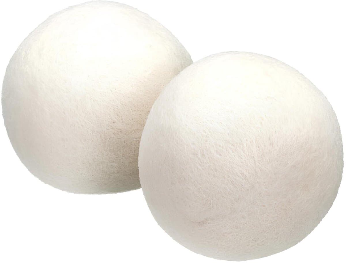 Ultra Clean Wasdrogerballen - 2x - 100% wol - Herbruikbaar - Drogerballen - 7 cm - was drogen — afbeelding 1