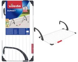 Balkondroger Vileda Sunstet Rek - hanger voor klein ondergoed met wandmontage Wit — afbeelding 1