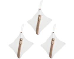 Dailygoods- Waszakken 3-delig - Mini Waszakken - Ruimtebesparend Ontwerp - Voorkomt Schade - Robuuste Constructie - Voor Wasmachine - Wasnet