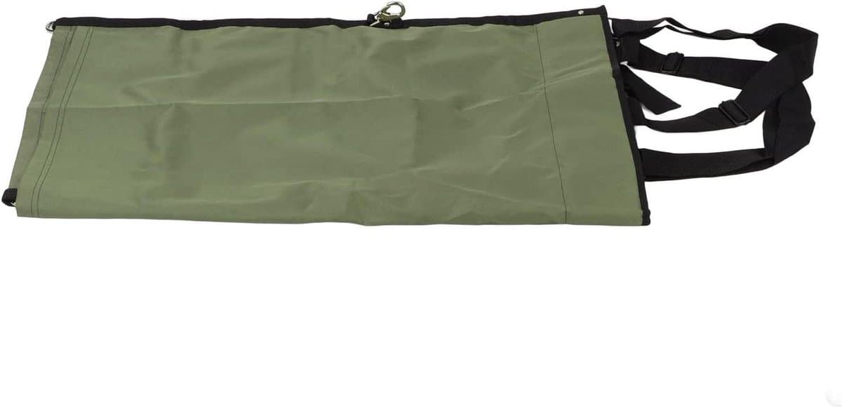 Oogstschort - Plukschort Verzamelzak - Fruit Plukken - Met Stoffen Zakje - 86x49cm - Groen — afbeelding 1
