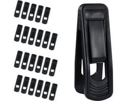 24 Stuks Niet-Slip Plastic Kledingknijpers, Sterke Multifunctionele Knijpers voor Handdoeken, Sokken en Hoeden