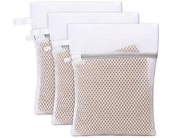 aladdien - Mesh Waszakken - Delicate Waszakken - Hanglus - Lichtgrijs - Waszakken voor Ondergoed - Ideaal voor Babykleding en Sokken