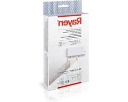 Extendable Wall-Mounted Drying Rack 2 Ropes Automatic Withdrawal System - Including Studs, Screws, and Hooks - Extendable up to 15m