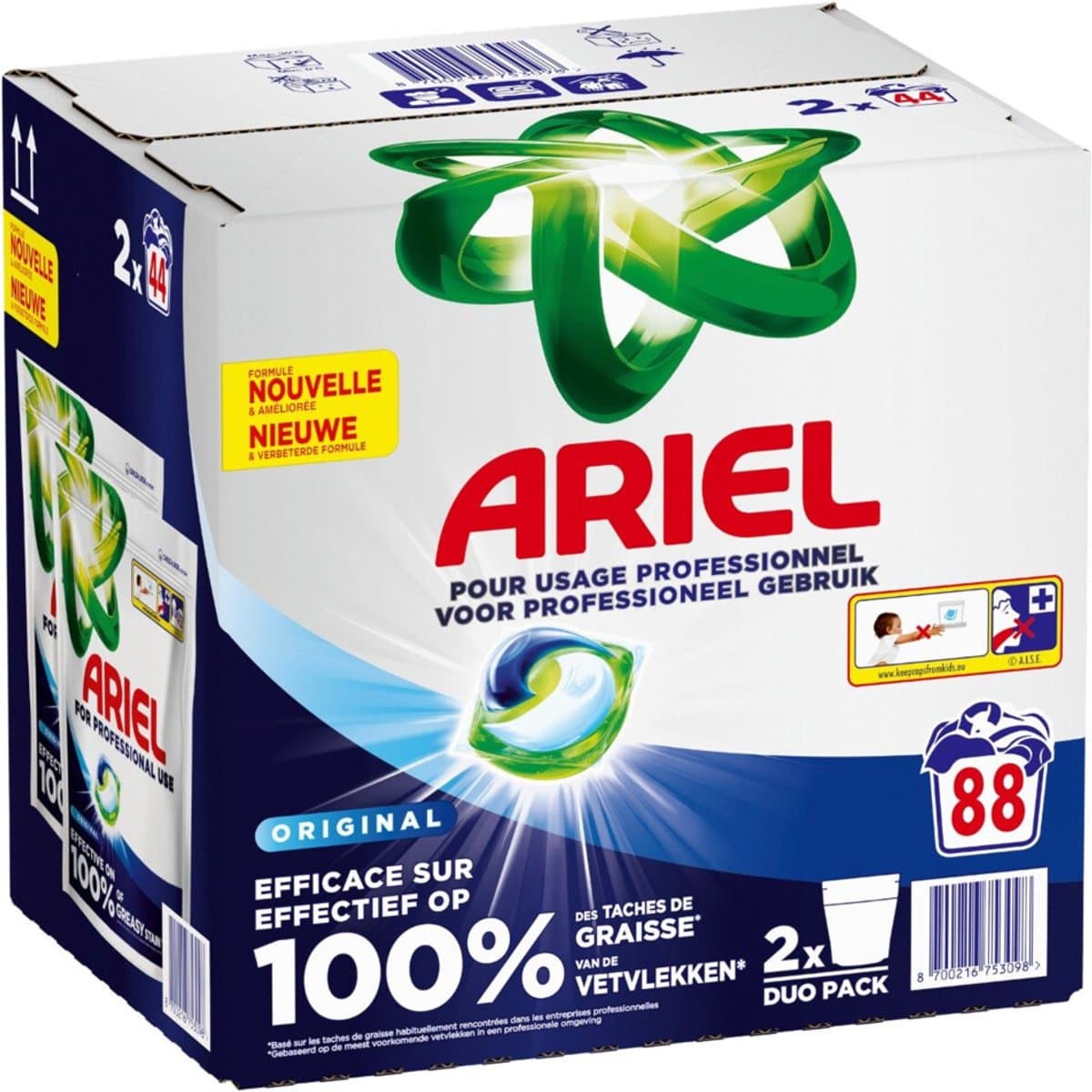 88 Ariel Professional wasmiddel - Pods - Original — afbeelding 1