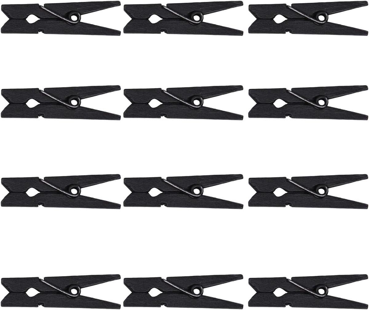 Houten Mini-Knijpers 3,5 cm - 50 Stuks voor Foto's, Kaarten en Knutselen — afbeelding 1