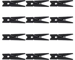 Houten Mini-Knijpers 3,5 cm - 50 Stuks voor Foto's, Kaarten en Knutselen