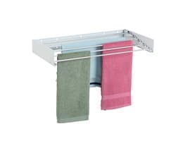 wanddroogrek inklapbaar - 15 x 80 x 40 cm - binnen - buiten - wit — afbeelding 1