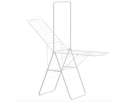 Wasrek - Droogrek Inklapbaar - 28 meter drooglengte - Wit – Bodo — afbeelding 1