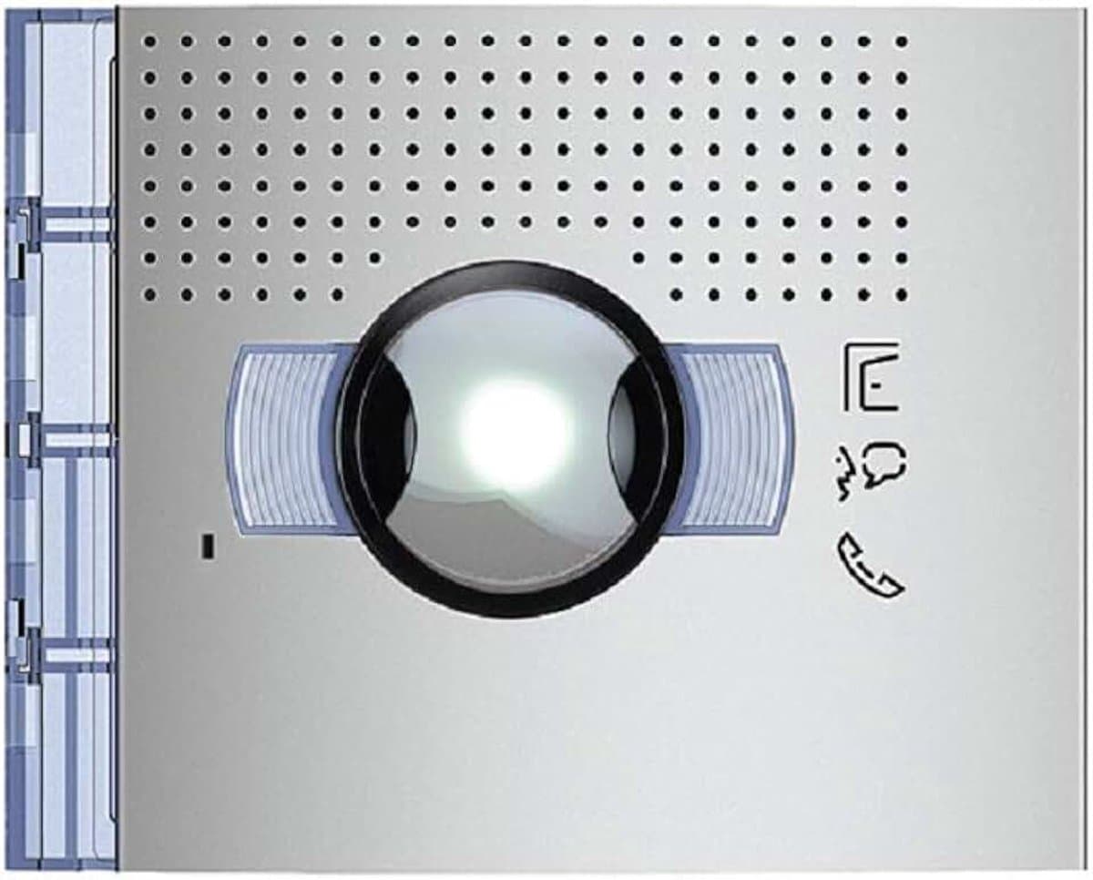Groothoek-audio/videomodule, zonder oproeptoetsen, voor SFERA audio-/video-deurstation, allmetal — afbeelding 1