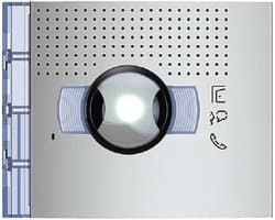 Groothoek-audio/videomodule, zonder oproeptoetsen, voor SFERA audio-/video-deurstation, allmetal