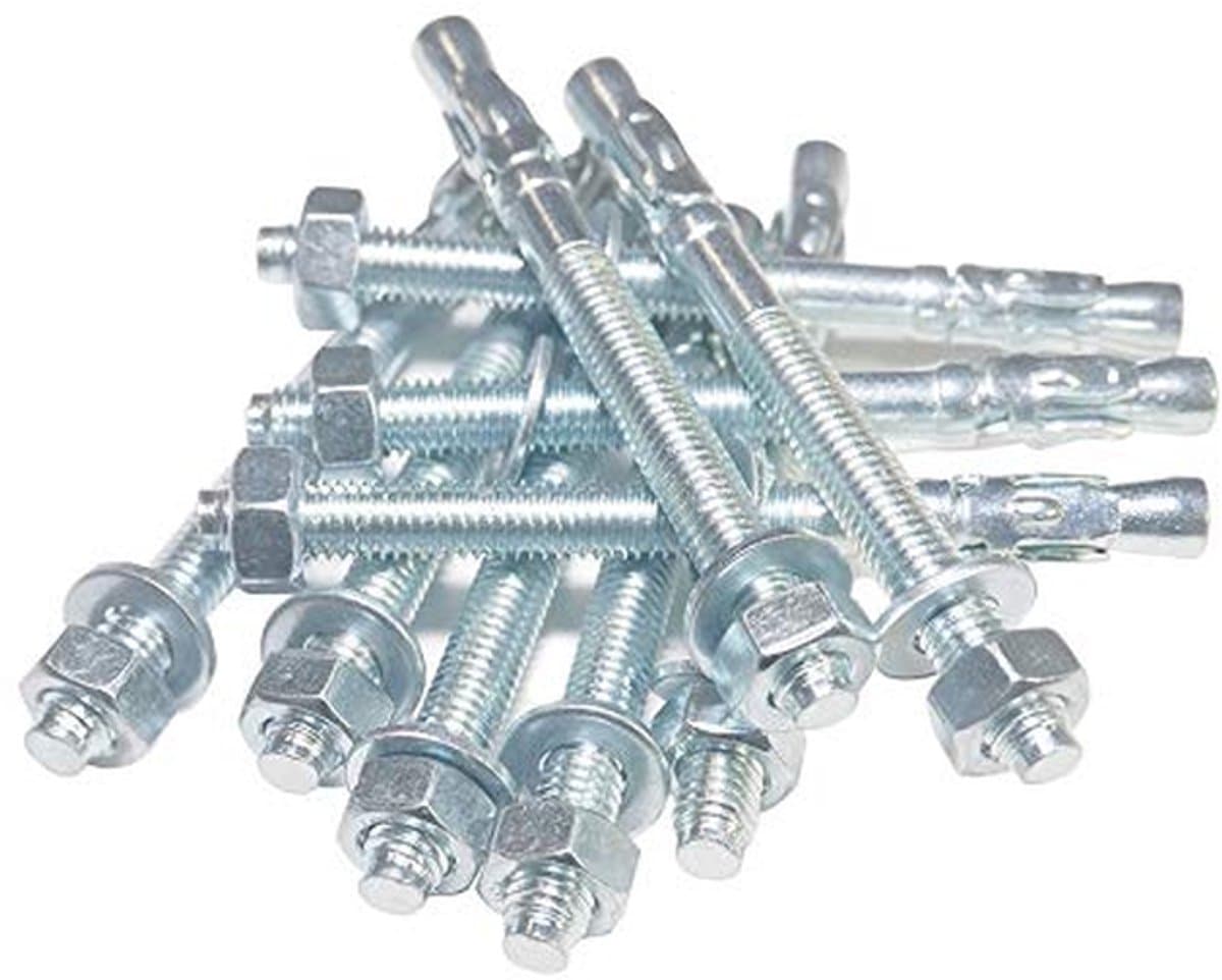 Boutankers M8 - Keilankers set - Stevig bevestigen - ETA goedgekeurd - 5 stuks 95mm - Verzinkt — afbeelding 1
