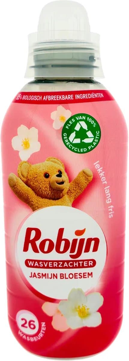 Robijn Wasverzachter Jasmijn Bloesem 650 ml 26 wasbeurten — afbeelding 1