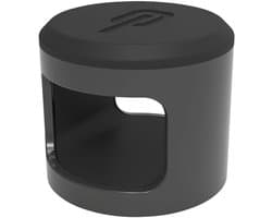 Grondanker Fiets - Wandbevestiging Beveiliging - Voertuig Beveiligen - DIAMOND Gecertificeerd - 10 x 10 cm - Zwart