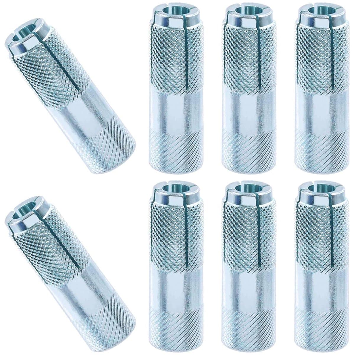Beton Ankers - Uitbreidingsbouten - Massief Beton - Gekarteld Ontwerp - 1/2 Inch - Verzinkt — afbeelding 1
