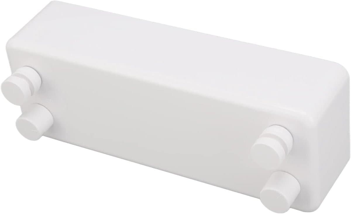 Intrekbare Waslijn - Wand Waslijn - Kleding Drogen - Automatische Intrek - 42 Meter - Wit — afbeelding 1