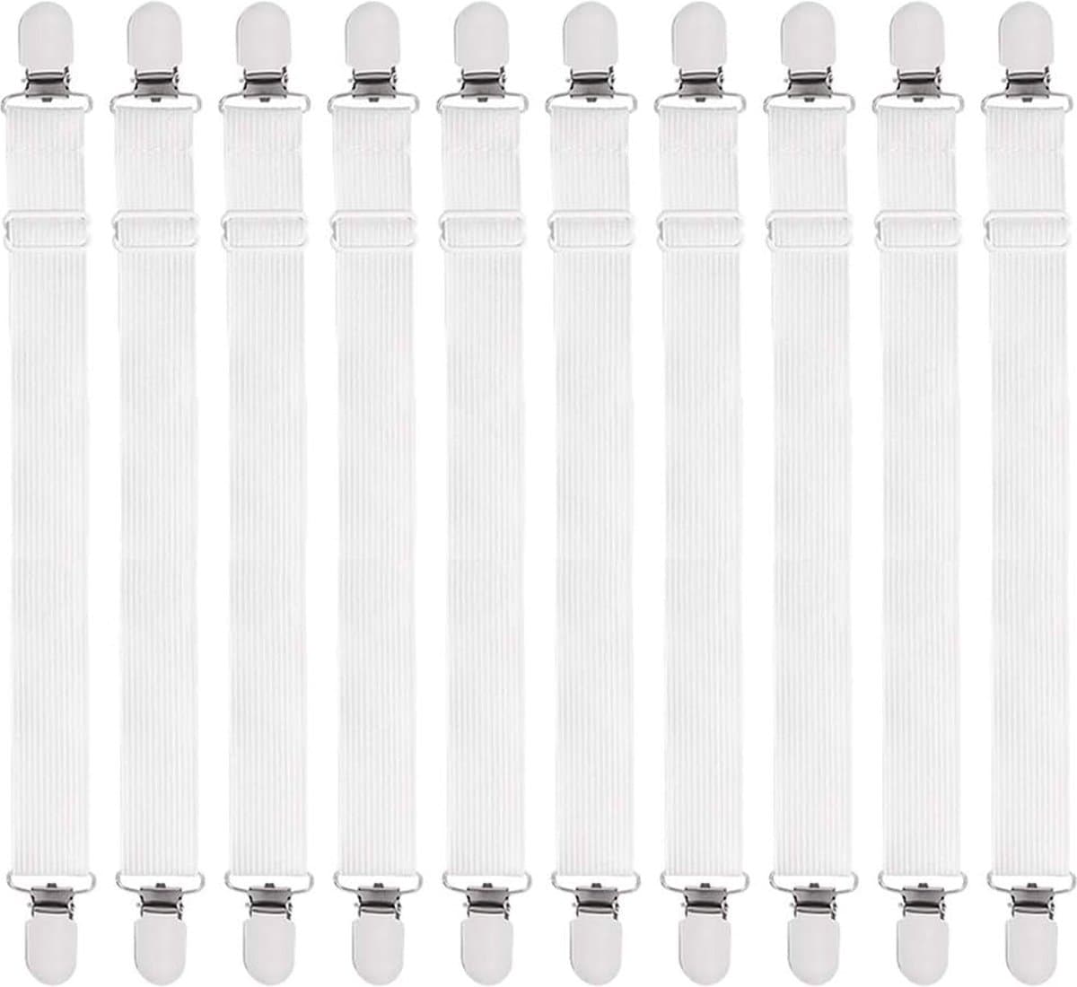 Beddengoed Spannerset Met Verstelbare Sterke Clips Voor Diverse Toepassingen In Huis — afbeelding 1