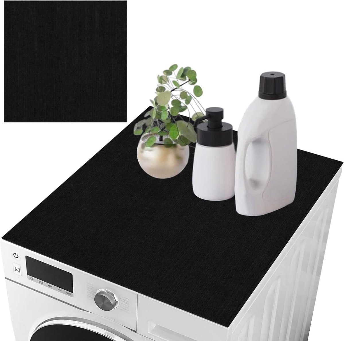 Beschermhoes wasmachine - antislip mat 60x60 cm - universele hoes droger - keuken & koelkast - wasmachinebescherming — afbeelding 1
