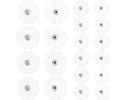 20 drukknopen voor dekbedden, elegante strijkbare drukknopen, bloemvormige dekbedclips, dekbedovertrek, dekbedaccessoires, beddengoedaccessoires