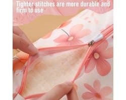 Set van 4 wasnetten met rits, waszakken voor de wasmachine in 4 maten, herbruikbare mesh zakken voor delicate kleding, blouses en sokken