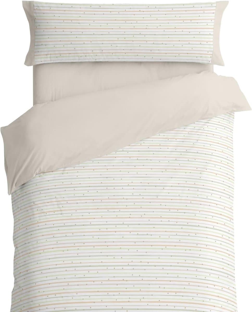 Blanco | Kinderdekbedovertrekken | 135 cm breed bed (+ beschikbare maten) | Design 181 | Kleur Beige (135 x 190/200 cm) — afbeelding 1