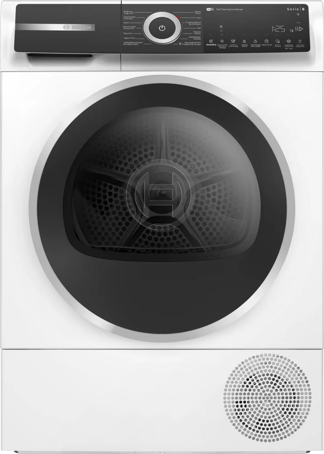 BOSCH WQH246DPFG Serie 6 Warmtepompdroger 9kg - B - Wifi Home Connect - Silent Dry — afbeelding 1