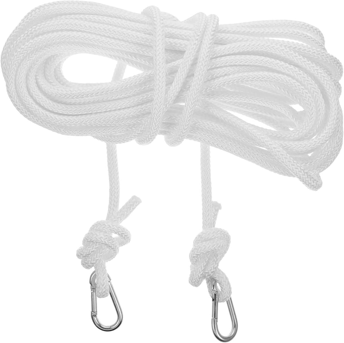 Touw Waslijn - Drooglijn Buiten - Kleding Drogen - Slijtvast Nylon - 10 Meter - Wit — afbeelding 1