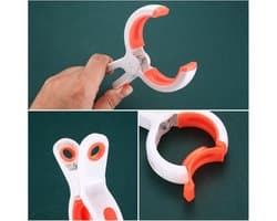 Wasknijpers, handdoekclips voor strandstoelen, handdoekhouder, duurzaam, winddicht, voor strandstoelen, beddengoed, zwembadstoelen (10)