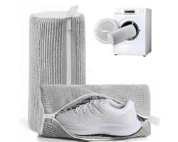 schoenwaszak wasmachine - 2 stuks waszakken schoenen voor wasmachine droger, herbruikbare schoenenzakken wasmachine voor sneakers, 360° dieptereiniging voor alle schoensoorten