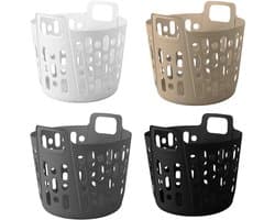 Wasmand 35 liter 4 assorti.
