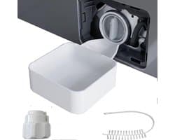 Afvoerbak voor wasmachine - 3 stuks - Wasmachine-afvoerschaal - 12 cm - Lekbak wasmachine - Wateropvang - 3D-geprinte waterdichte bak
