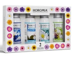 Horomia Geschenkset - Wasparfum Proefpakket - Horo 2 - 4x 50ml wasparfum
