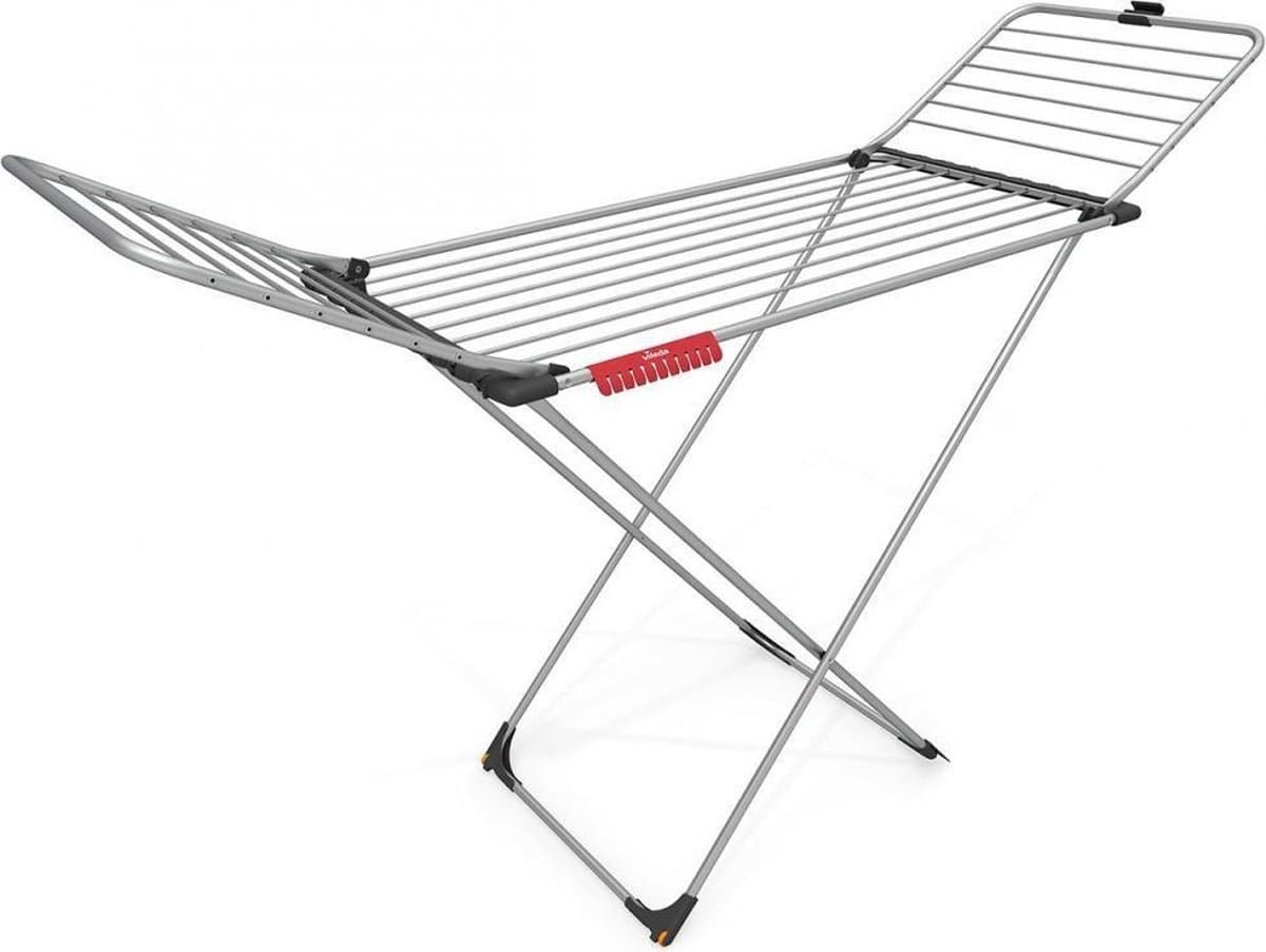 Aluminium 100 Droogrek – 20m Drooglengte – Met Wielen – Inklapbaar – Lichtgewicht Aluminium — afbeelding 1