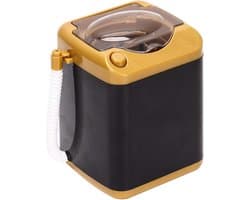 Mini Elektrische Wasmachine - Automatische Makeup Brush Cleaner voor Kinderen - Mini Wasmachine voor Makeup Sponzen (Goud)
