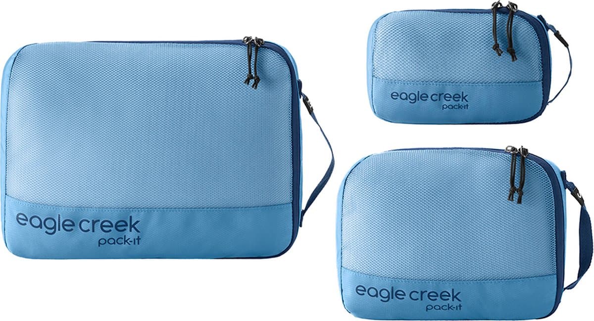 Eagle Creek Pack-It Reveal Cube Set XS/S/M 3-delig - opbergzak (blue dawn) — afbeelding 1
