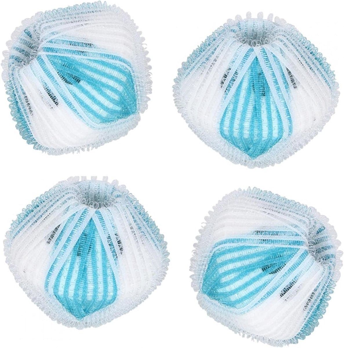 6Pcs Wasmachine Ballen - Waslint Ballen Verwijderen Huisdierhaar - Herbruikbare Huisdierhaar Verwijderaar voor Wasmachine — afbeelding 1