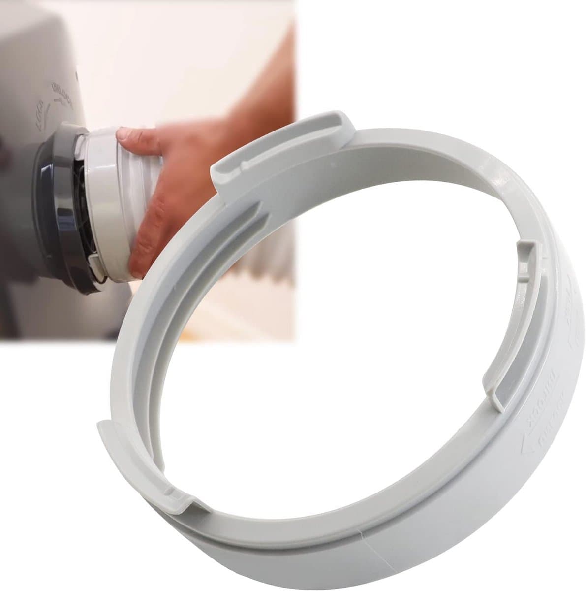 Afvoerslangadapter voor Draagbare Airconditioning - 150 mm Slangaansluiting — afbeelding 1