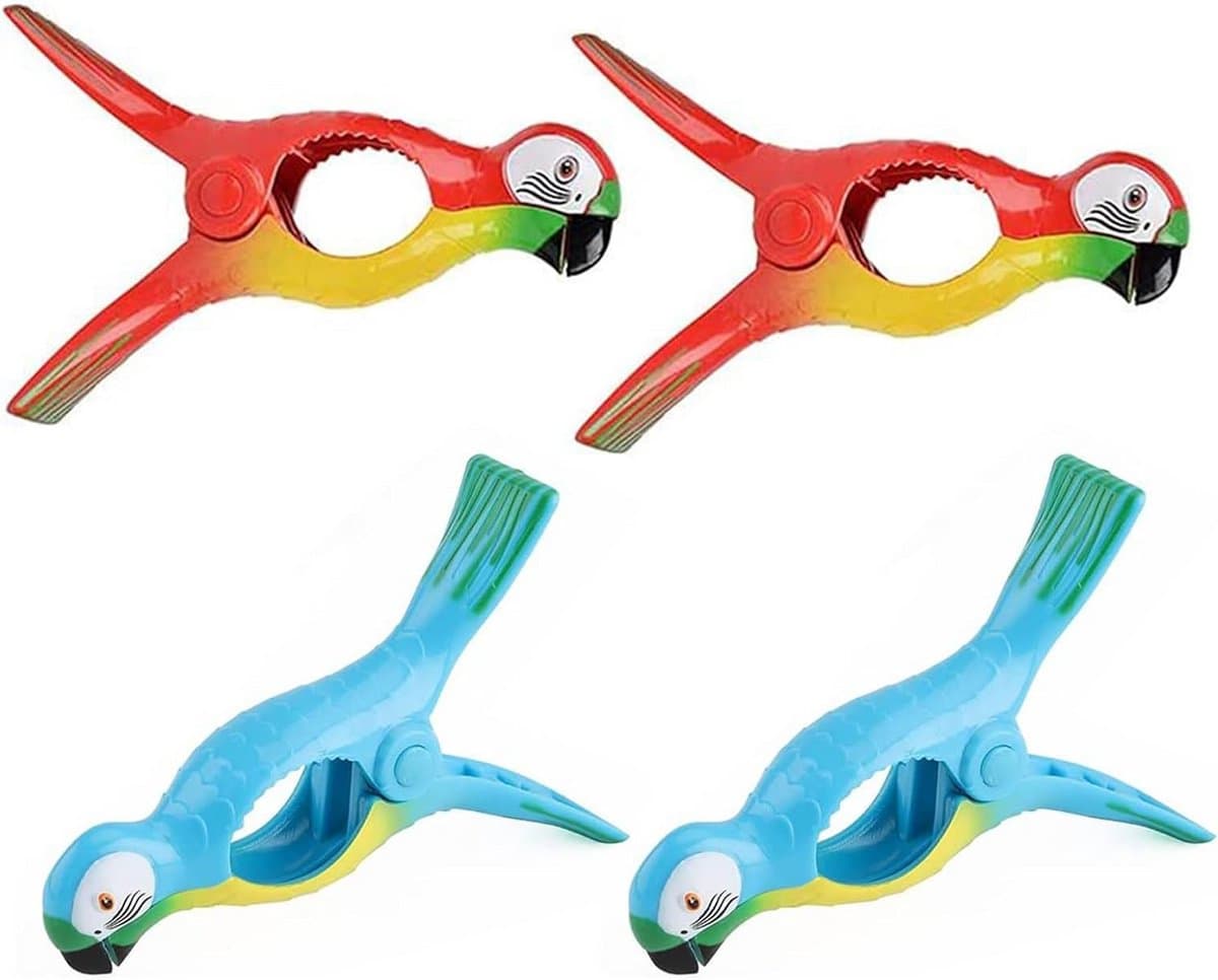 Wasknijpers Grote Handdoekklemmen Winddichte Kunststof Clips voor Strandhanddoeken Badhanddoeken Beddengoed en Dikke Kleding — afbeelding 1