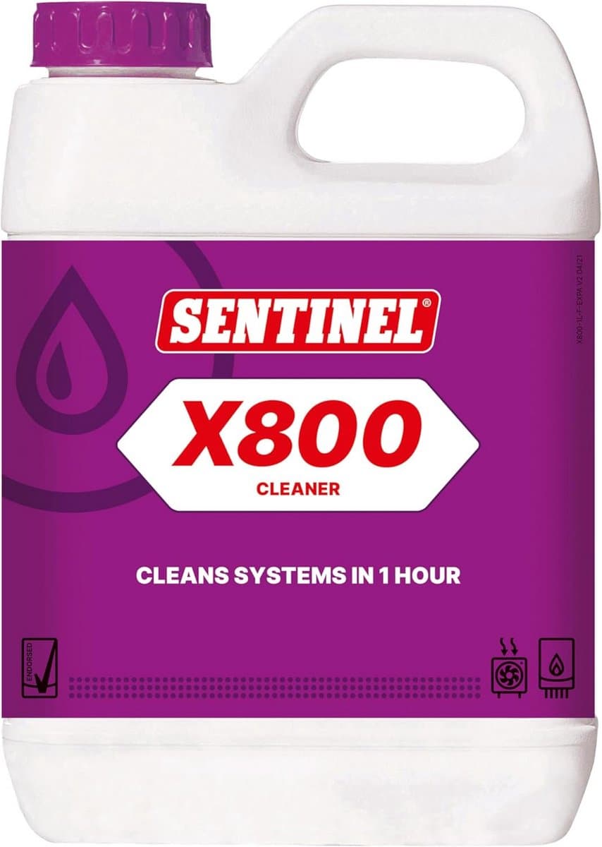 Krachtige Ketelreiniger Snelwerkend - 1 Liter - Voor Centrale Verwarming en CV-Systemen — afbeelding 1