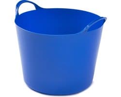 Whitefurze Flexibele emmer - 14 liter - Kunststof - Blauw - 32 x 36 x 25 cm — afbeelding 1