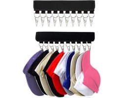 Goodivery ® 2-in-1 Reisset voor Hoeden en Accessoires, Draagbare Organizer met Clips