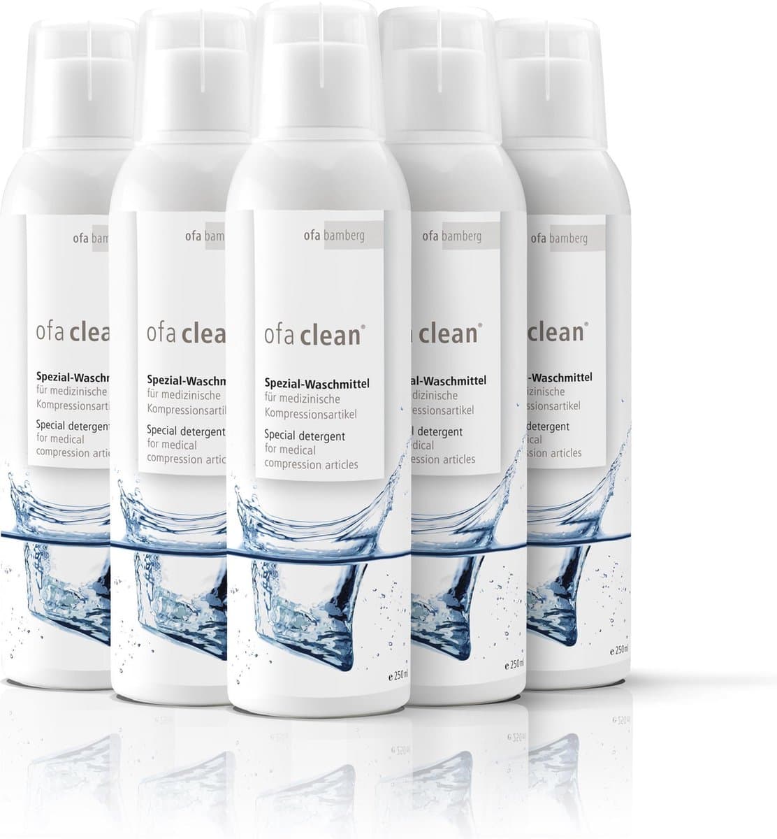 Ofa Clean Speciaal wasmiddel 250ml - wasmiddel voor steunkousen - compressiekousen — afbeelding 1