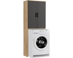 mokebo wasmachine kast 'Der Saubermann' opbouw voor wasmachine in vikingeik — afbeelding 1